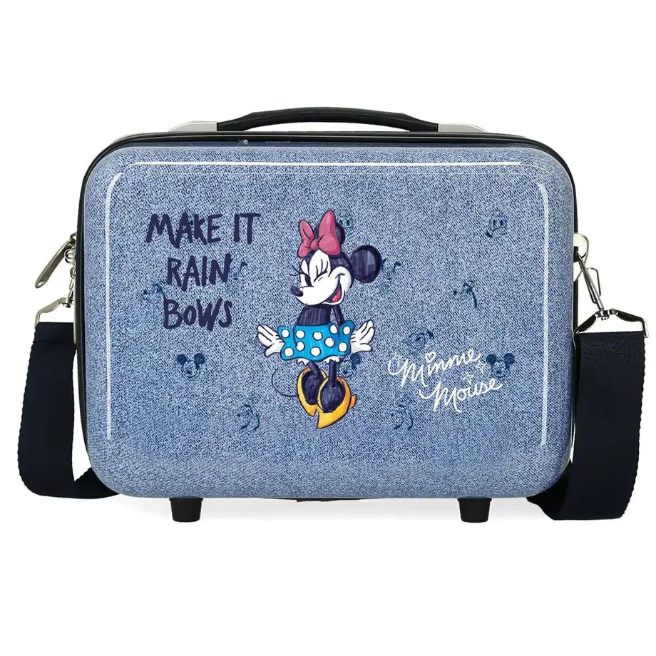 Disney Minnie It Rain Bows Anpassungsfähig ABS Kosmetiktasche Produktfoto