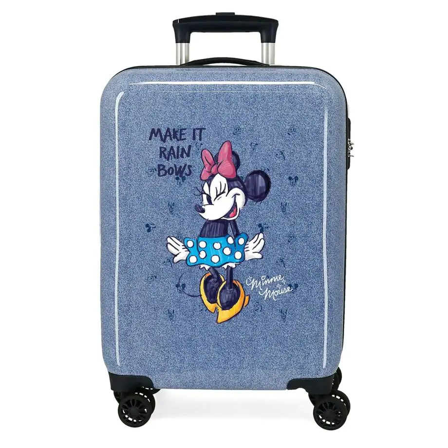 Disney Minnie It Rain Bows ABS Trolley Koffer 55cm Produktfoto