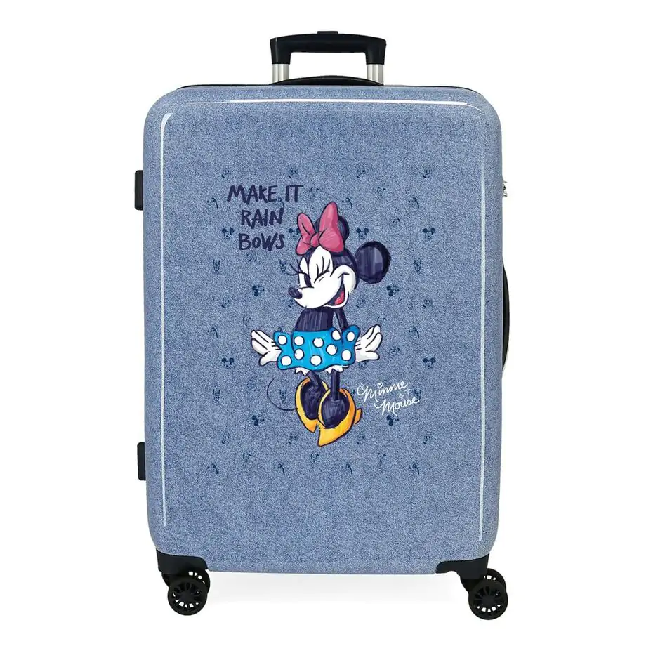 Disney Minnie It Rain Bows ABS Trolley Koffer 65cm Produktfoto