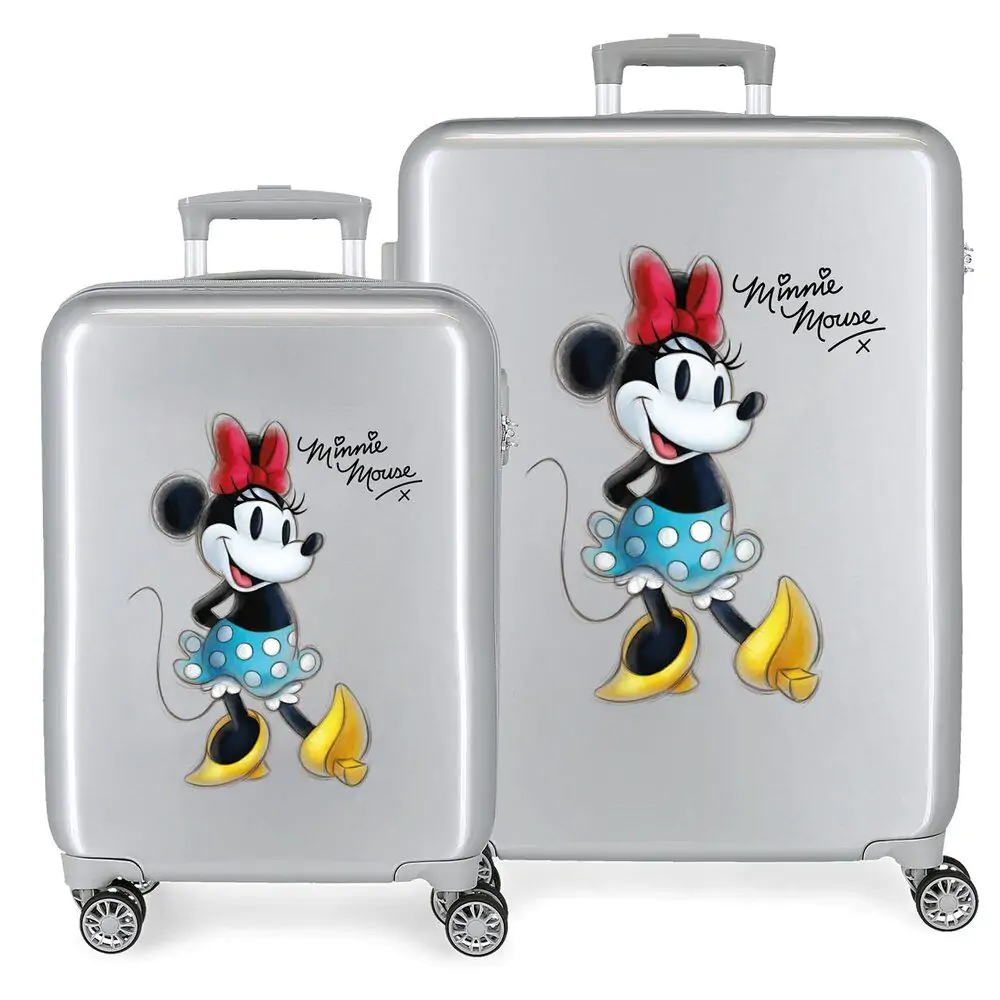 Disney Minnie Joyful ABS 2-er Pack Trolley Koffers Produktfoto