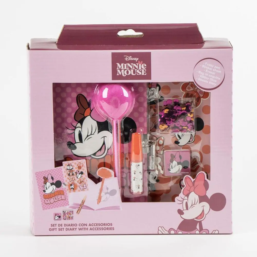 Disney Minnie Tagebuch Set Produktfoto