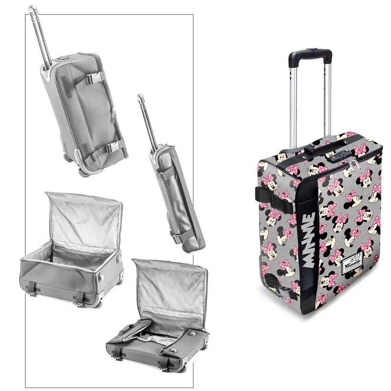 Disney Minnie Kind foldable Trolley Koffer 55cm Produktfoto