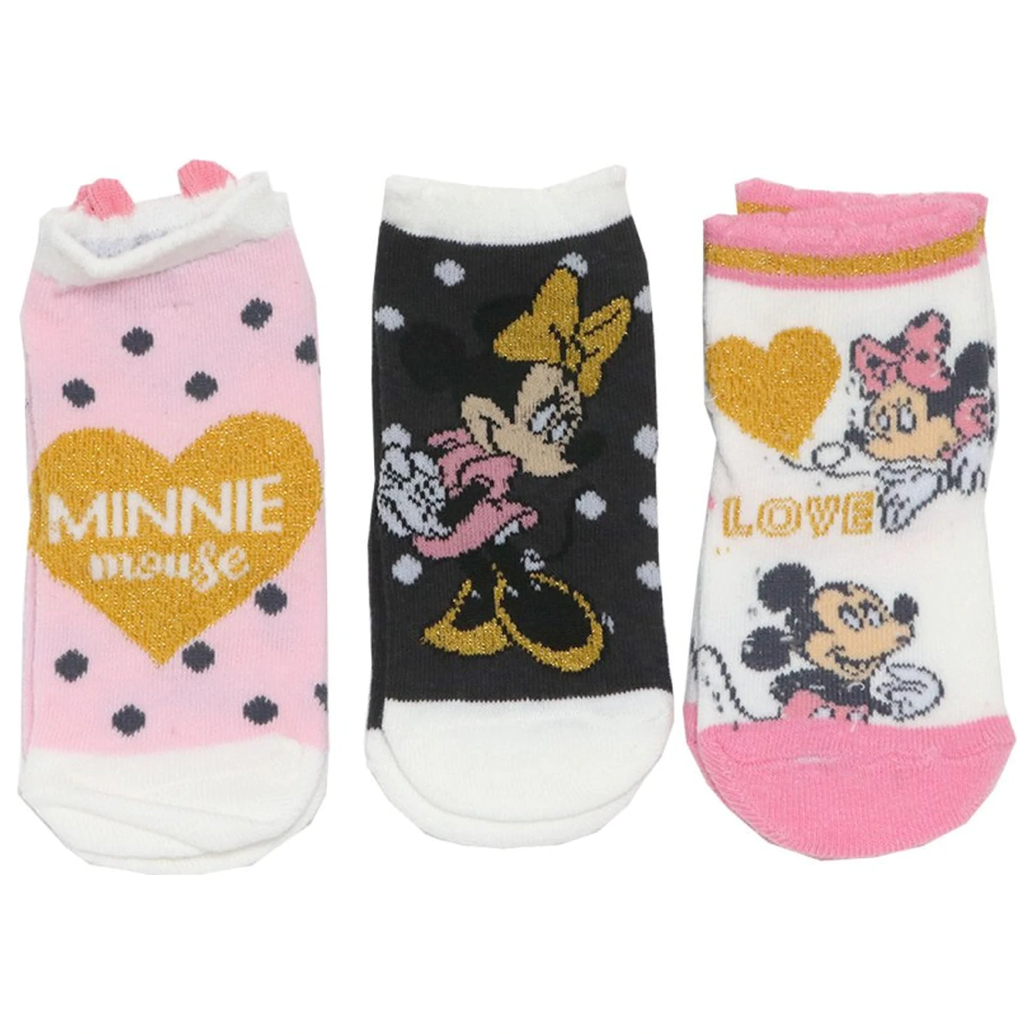 Disney Minnie Love Baby Socken 6/12 Monate Produktfoto