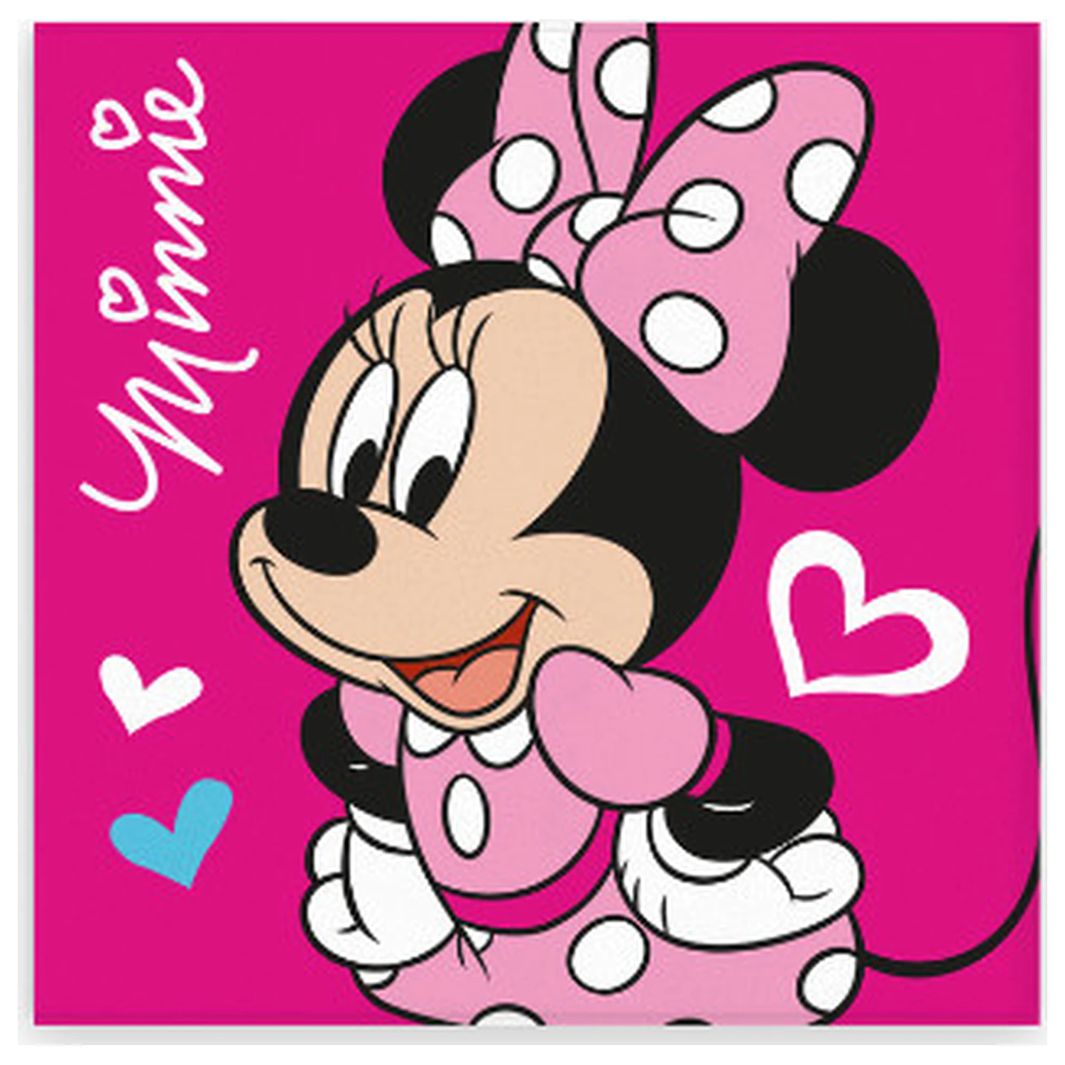 Disney Minnie Love Handtuch, Gesichtstuch, Tuch Produktfoto