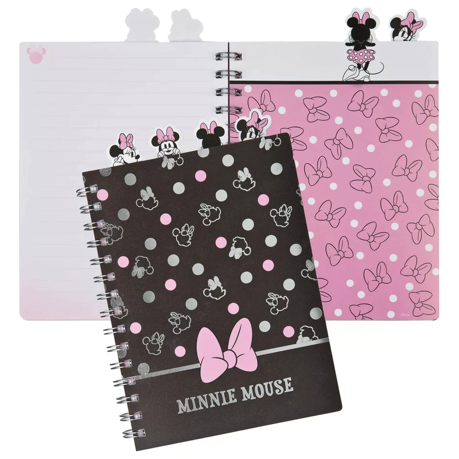 Disney Minnie Love Your Life A5 Notizbuch mit Trennblättern Produktfoto