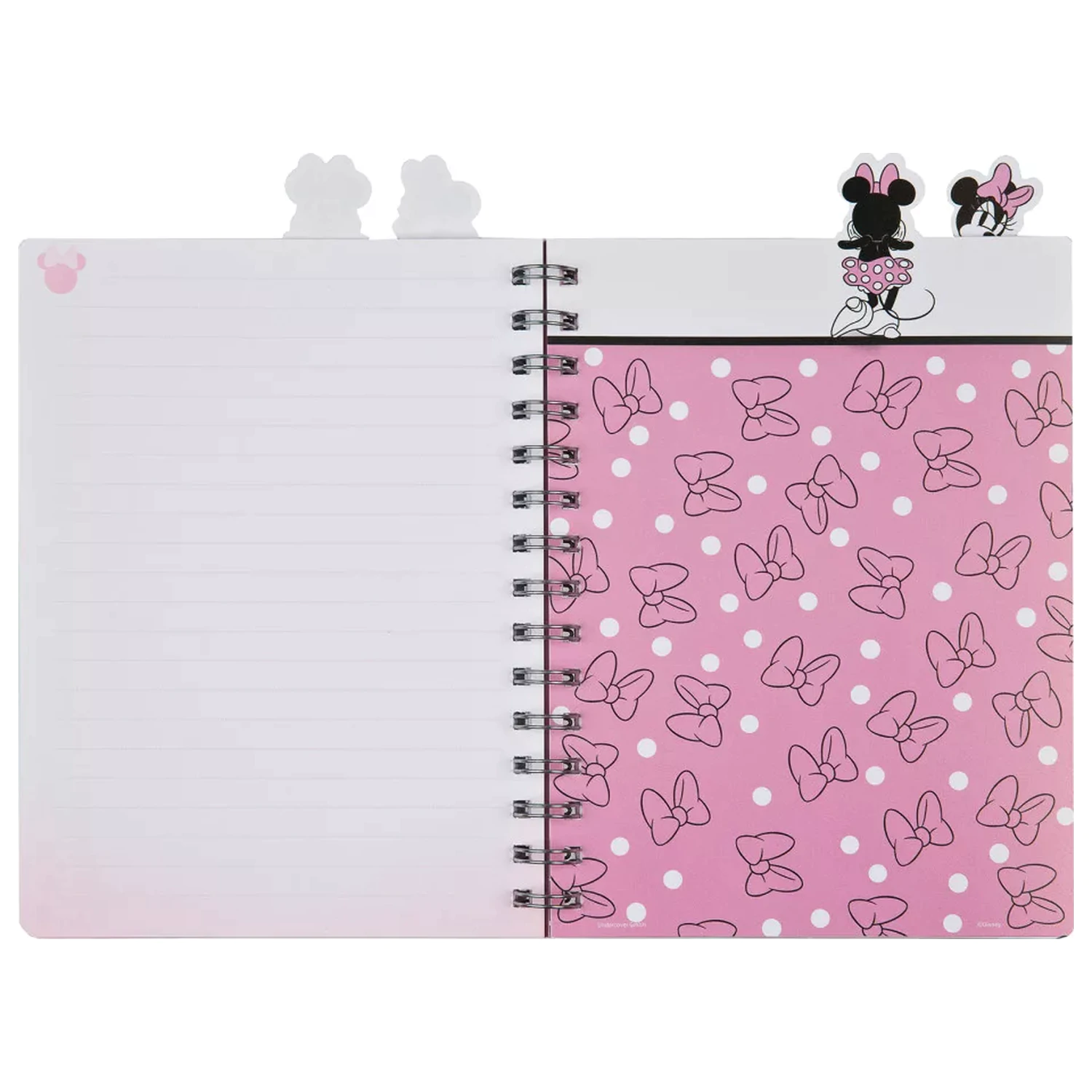 Disney Minnie Love Your Life A5 Notizbuch mit Trennblättern Produktfoto
