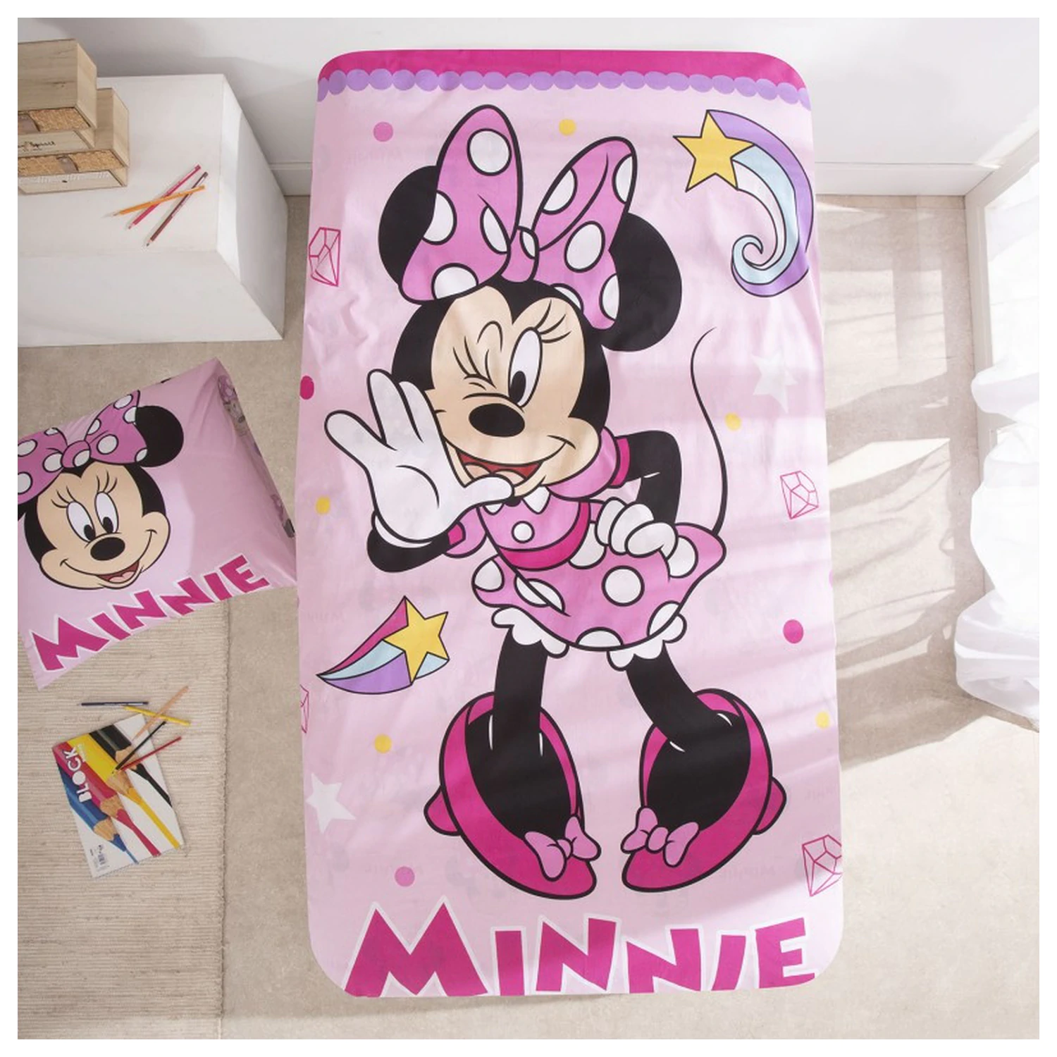 Disney Minnie Lovely Bettbezug-Set Produktfoto