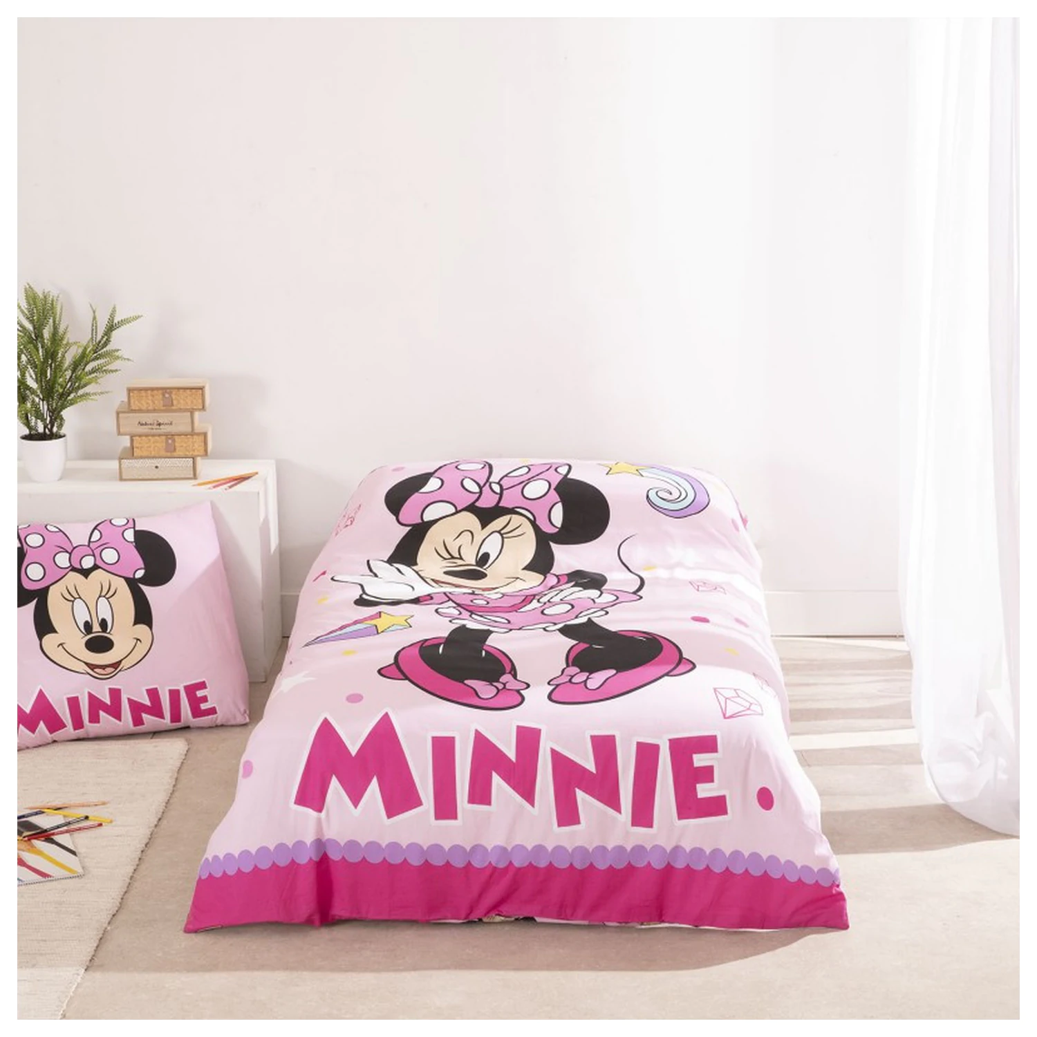 Disney Minnie Lovely Bettbezug-Set Produktfoto