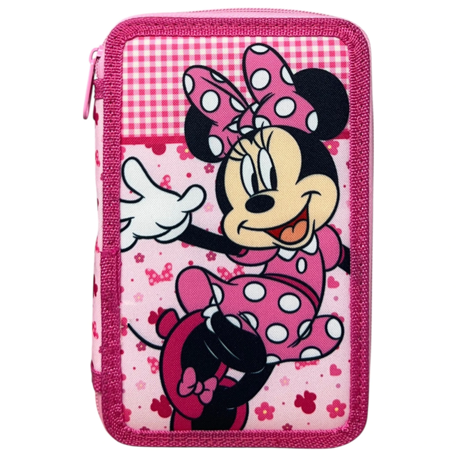 Disney Minnie Lovely Charm Federmäppchen Gefüllt 3-stufig Produktfoto