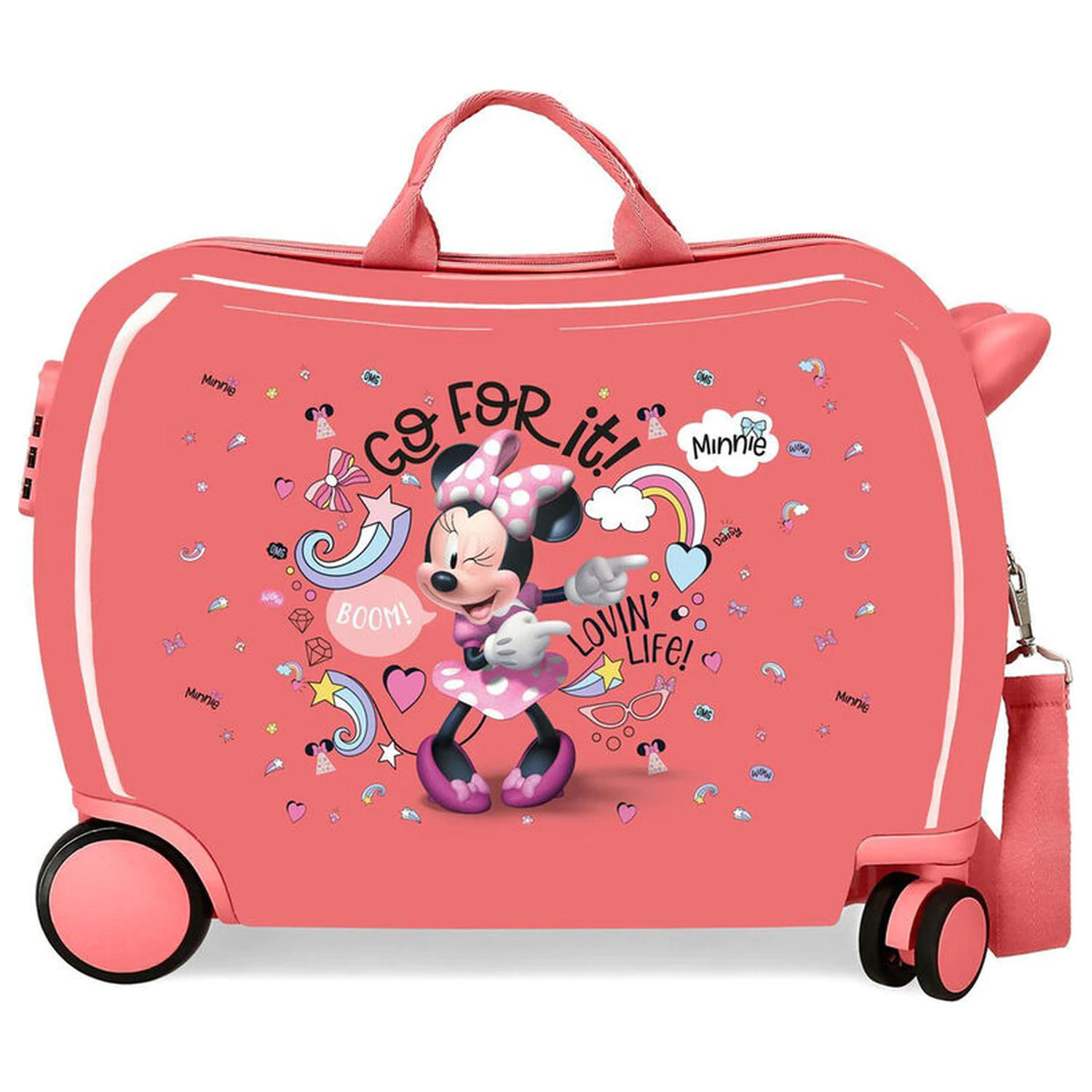 Disney Minnie Loving Life ABS Trolley Koffer 50cm Produktfoto
