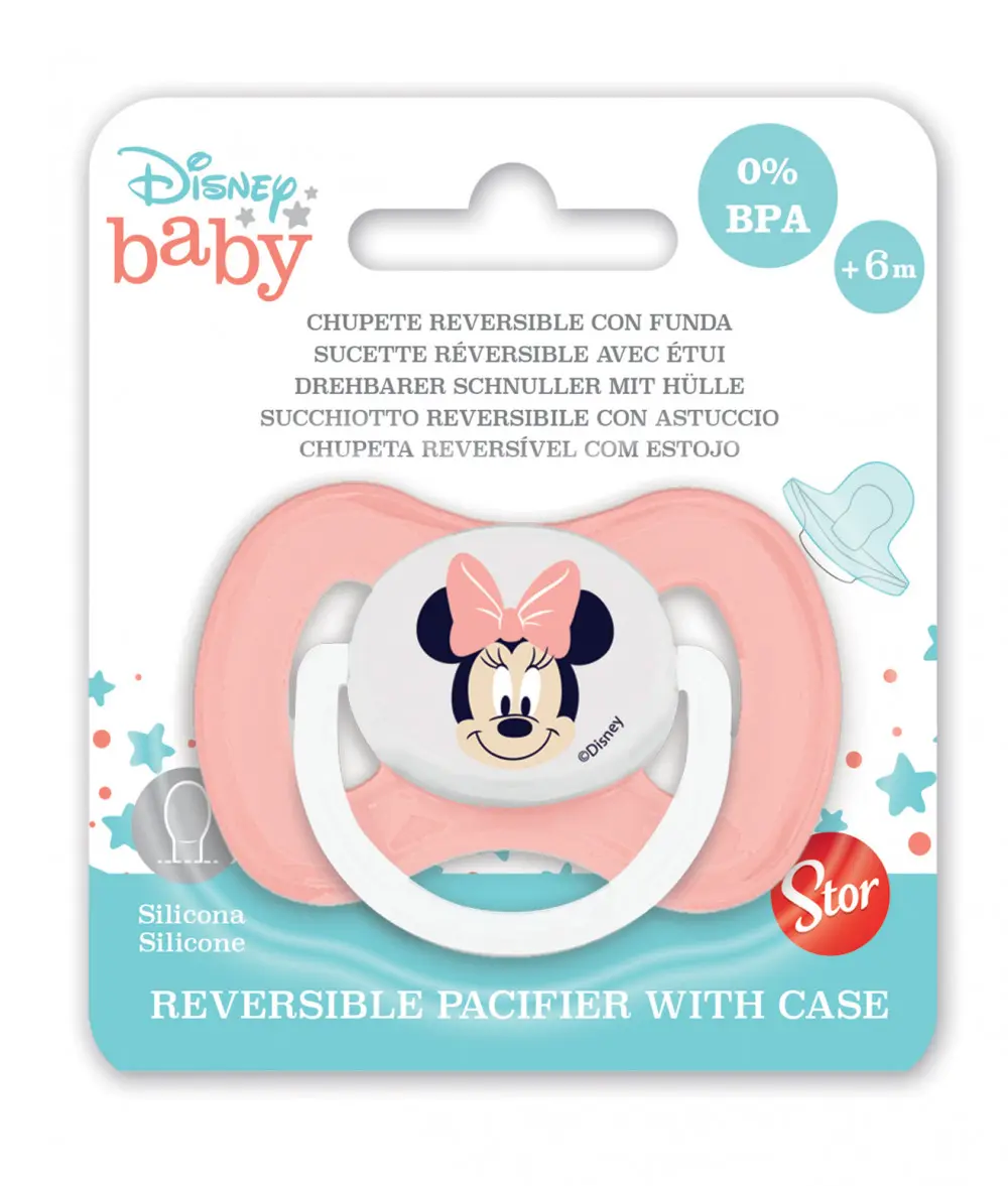 Disney Minnie Wendbare Baby-Schnullerhülle Produktfoto