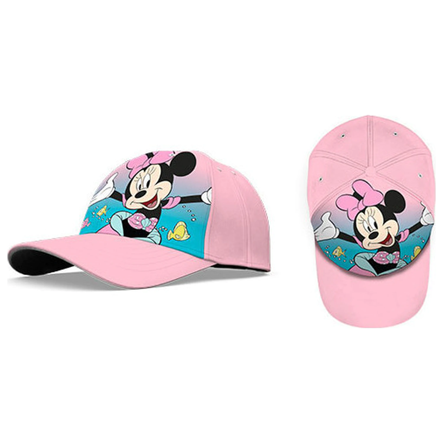 Disney Minnie Mermaid Kinder Baseball Cap 52 cm Produktfoto