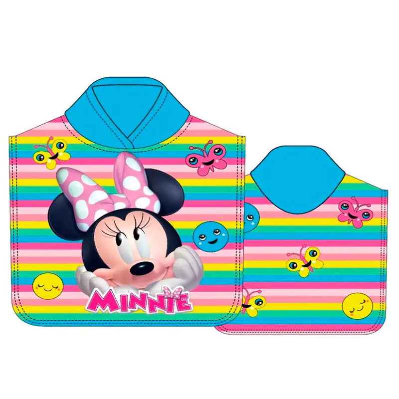 Disney Minnie Microfaser Poncho Handtuch Produktfoto