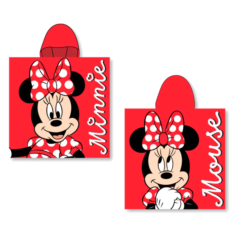 Disney Minnie Microfaser Poncho Handtuch termékfotó