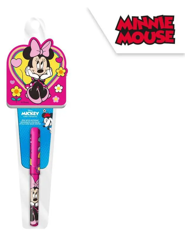 Disney Minnie Mini Notizbuch und Stift Set Produktfoto