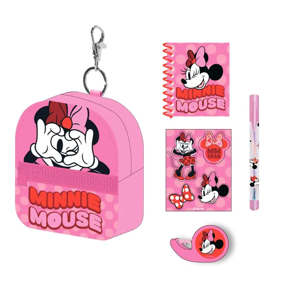 Disney Minnie Mini-Tasche und Schreibwaren-Set Produktfoto