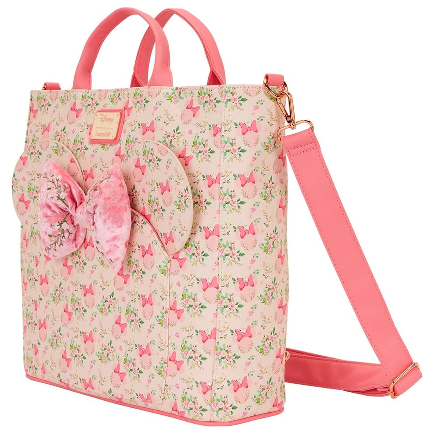 Disney by Loungefly Rucksack und Einkaufstasche Minnie Mouse Floral Produktfoto