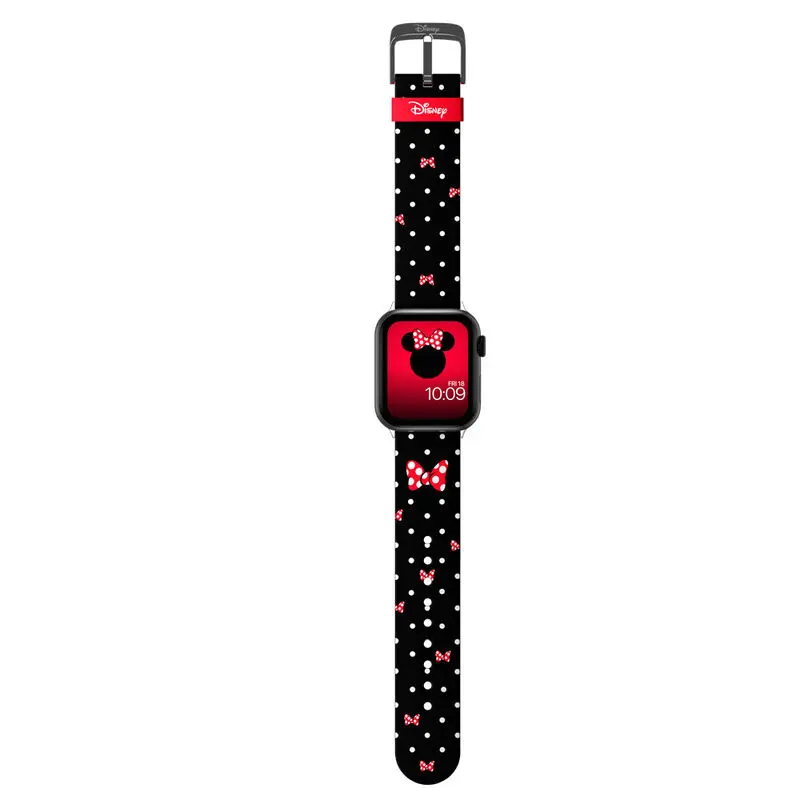 Disney Smartwatch-Armband Minnie Mouse Polka Noir Produktfoto