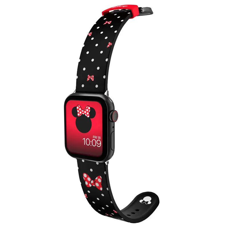 Disney Smartwatch-Armband Minnie Mouse Polka Noir Produktfoto
