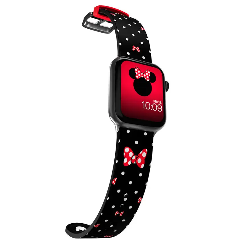 Disney Smartwatch-Armband Minnie Mouse Polka Noir Produktfoto