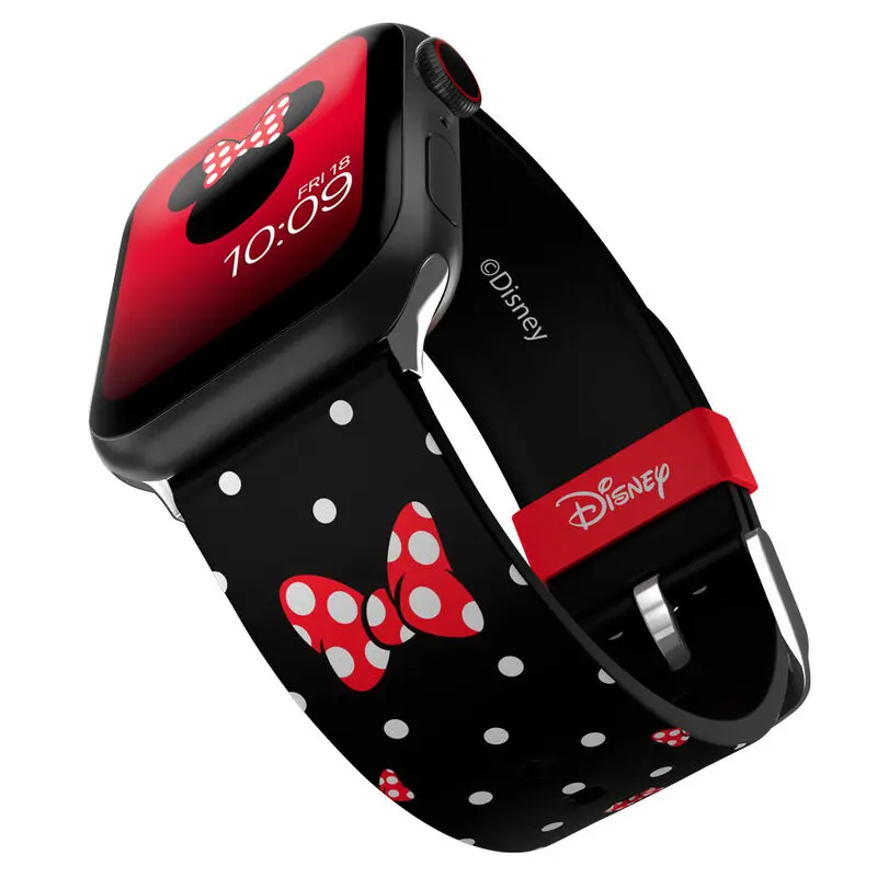 Disney Smartwatch-Armband Minnie Mouse Polka Noir Produktfoto