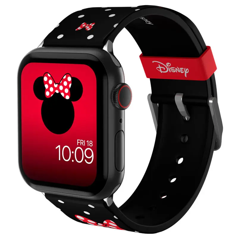 Disney Smartwatch-Armband Minnie Mouse Polka Noir Produktfoto