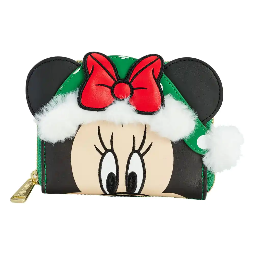 Disney by Loungefly Geldbeutel Minnie Mouse Polka Dot Christmas termékfotó