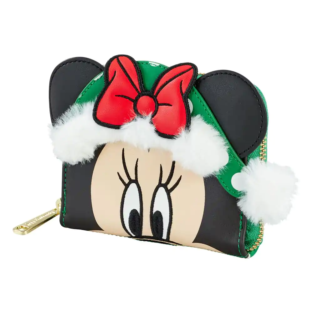 Disney by Loungefly Geldbeutel Minnie Mouse Polka Dot Christmas termékfotó