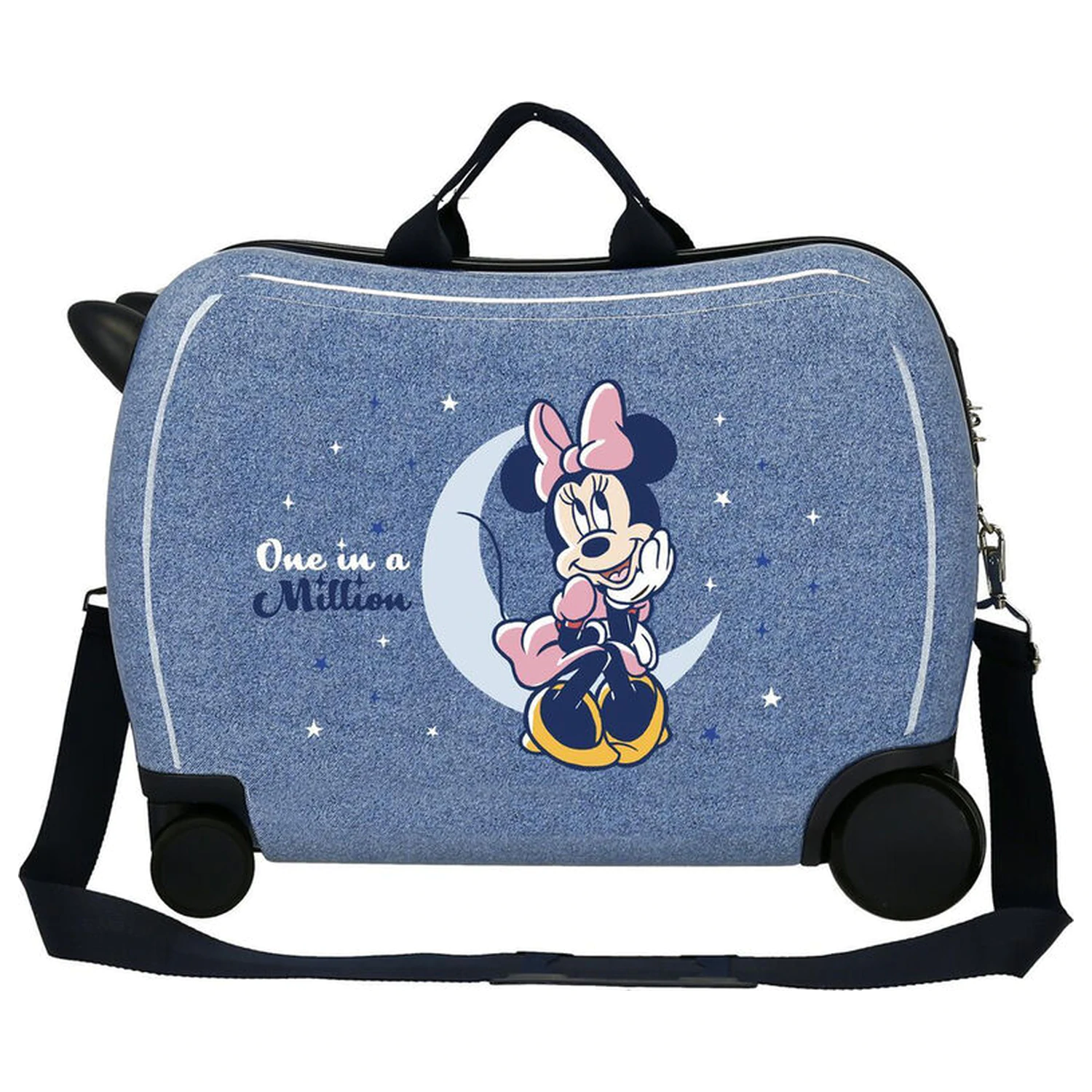 Disney Minnie One In A Million Denim ABS Trolley-Koffer 50 cm Produktfoto