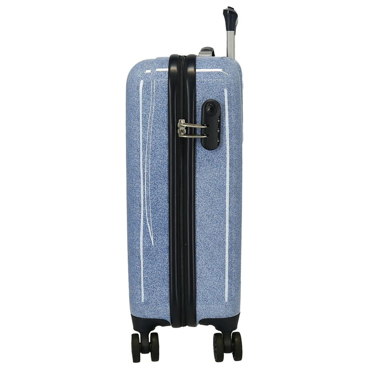 Disney Minnie One In A Million Denim ABS Trolley Koffer 55cm Produktfoto