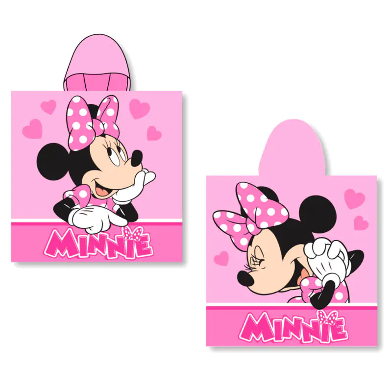 Disney Minnie Baumwolle Poncho Handtuch termékfotó