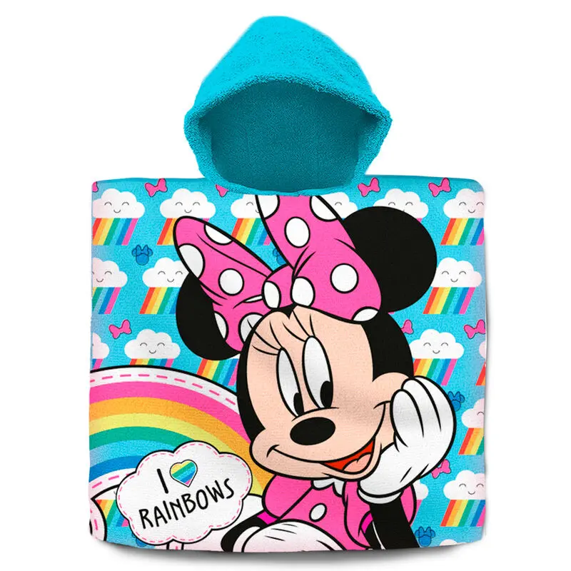 Disney Minnie Baumwolle Poncho Handtuch termékfotó