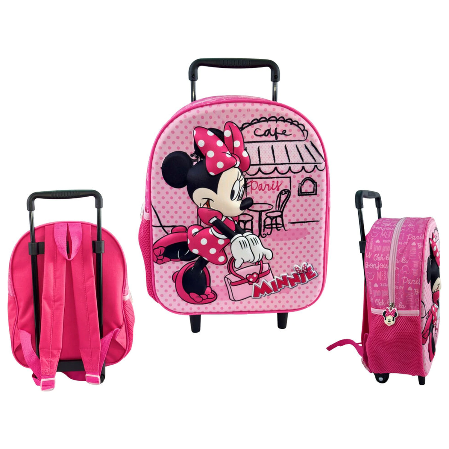 Disney Minnie Paris 3D Trolley 32cm Produktfoto