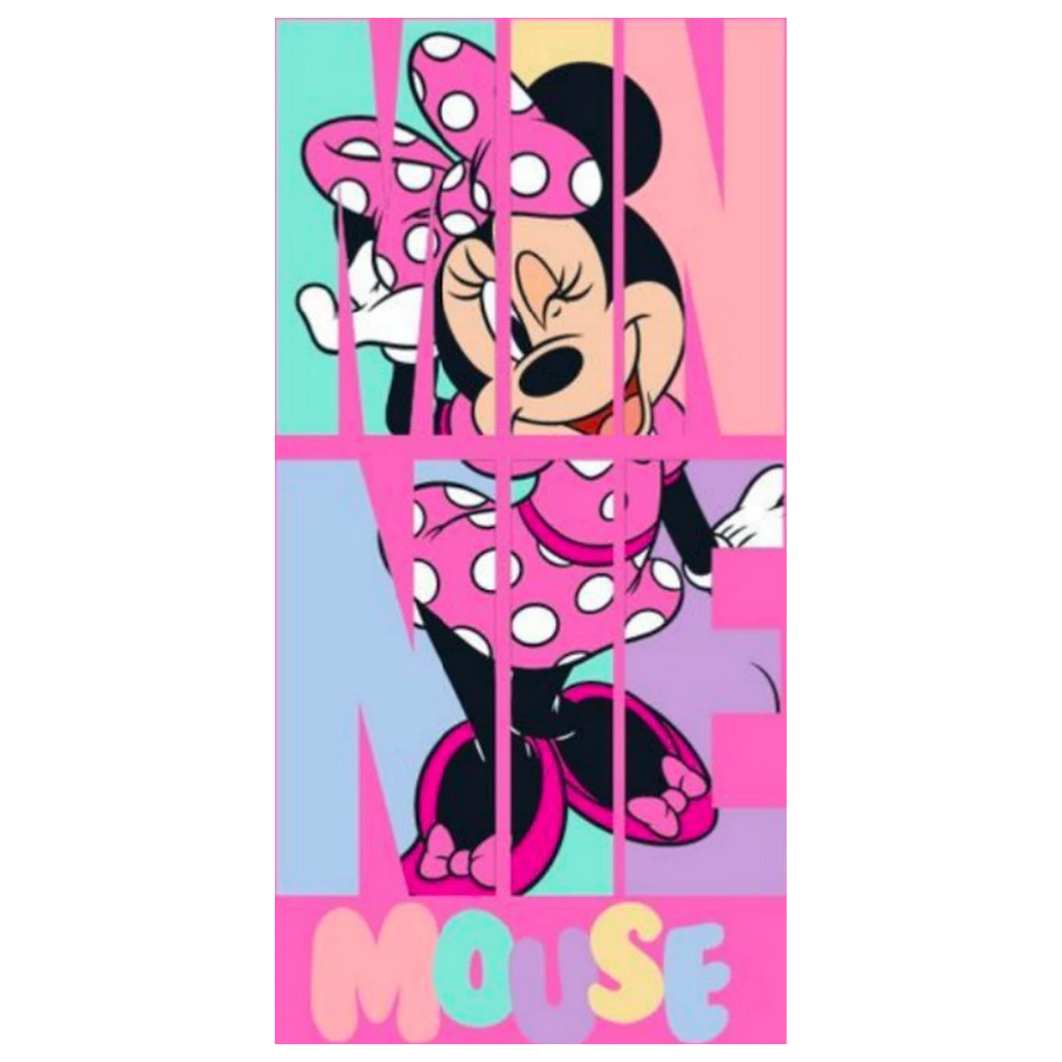 Disney Minnie Peekaboo Handtuch 70x140 cm Produktfoto