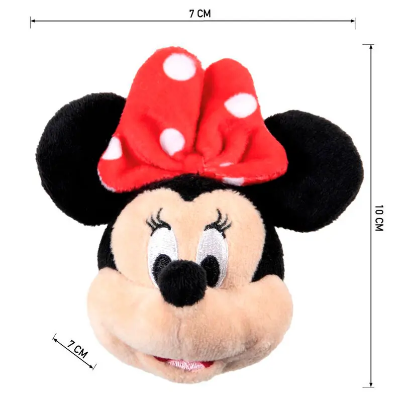 Disney Minnie Plüsch Schlüsselanhänger 11cm Produktfoto