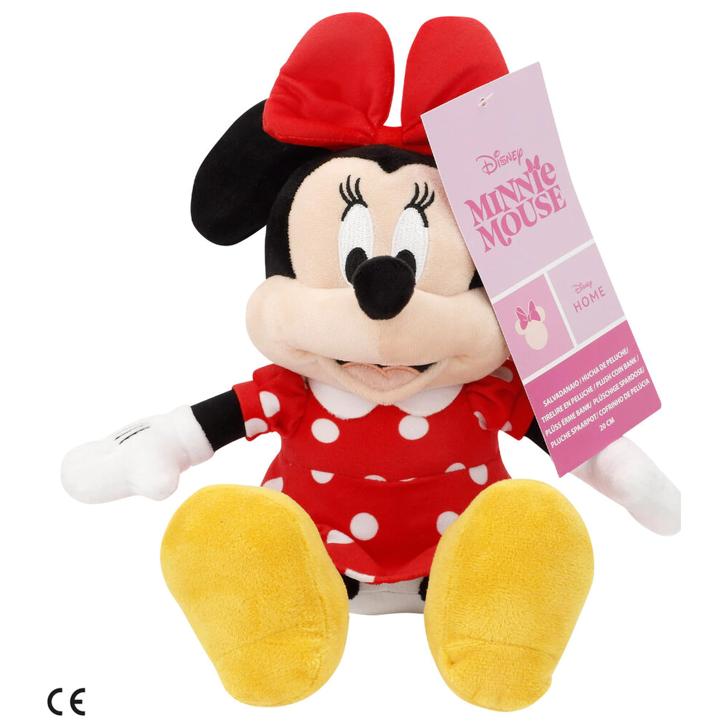 Disney Minnie Spardose Plüschtier 20cm Produktfoto