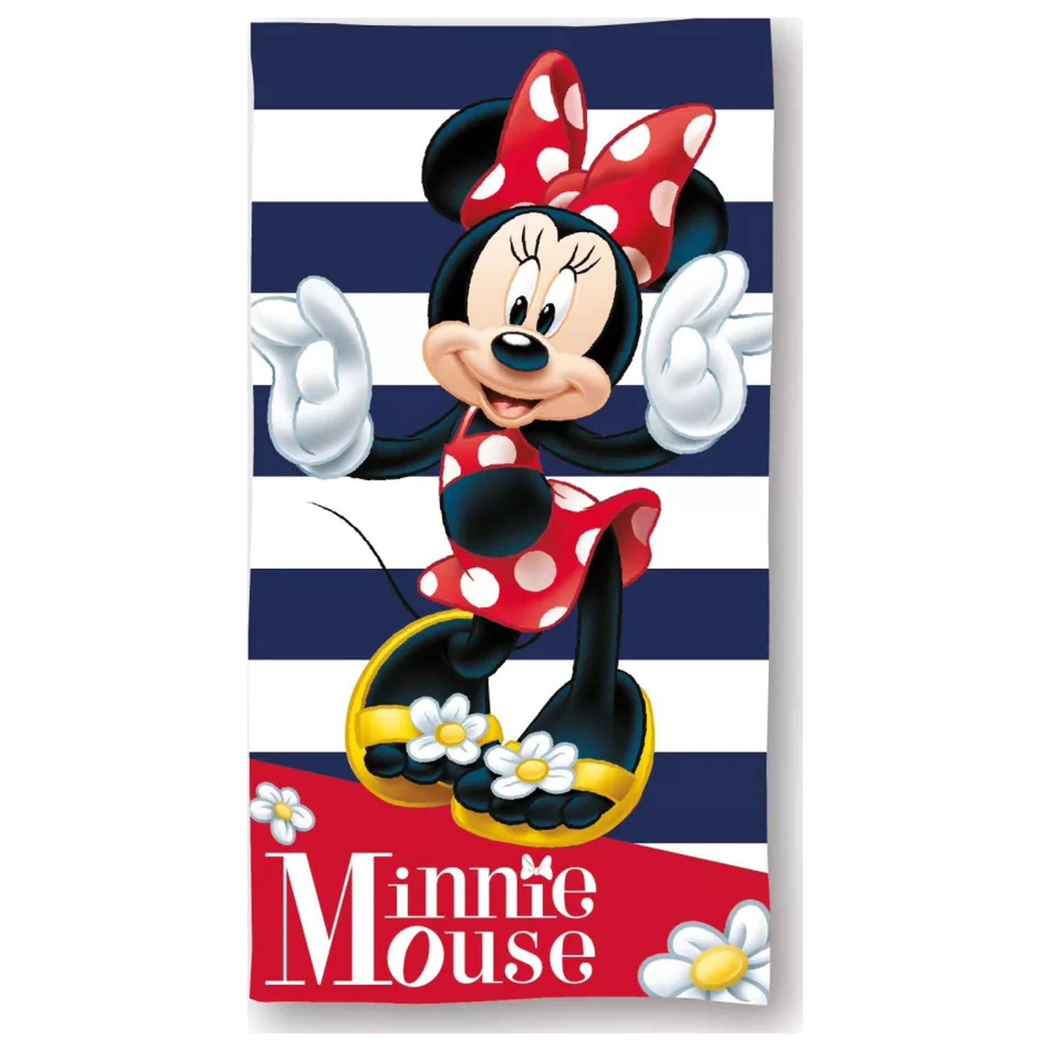 Disney Minnie Polka Style Handtuch 70x140cm Produktfoto