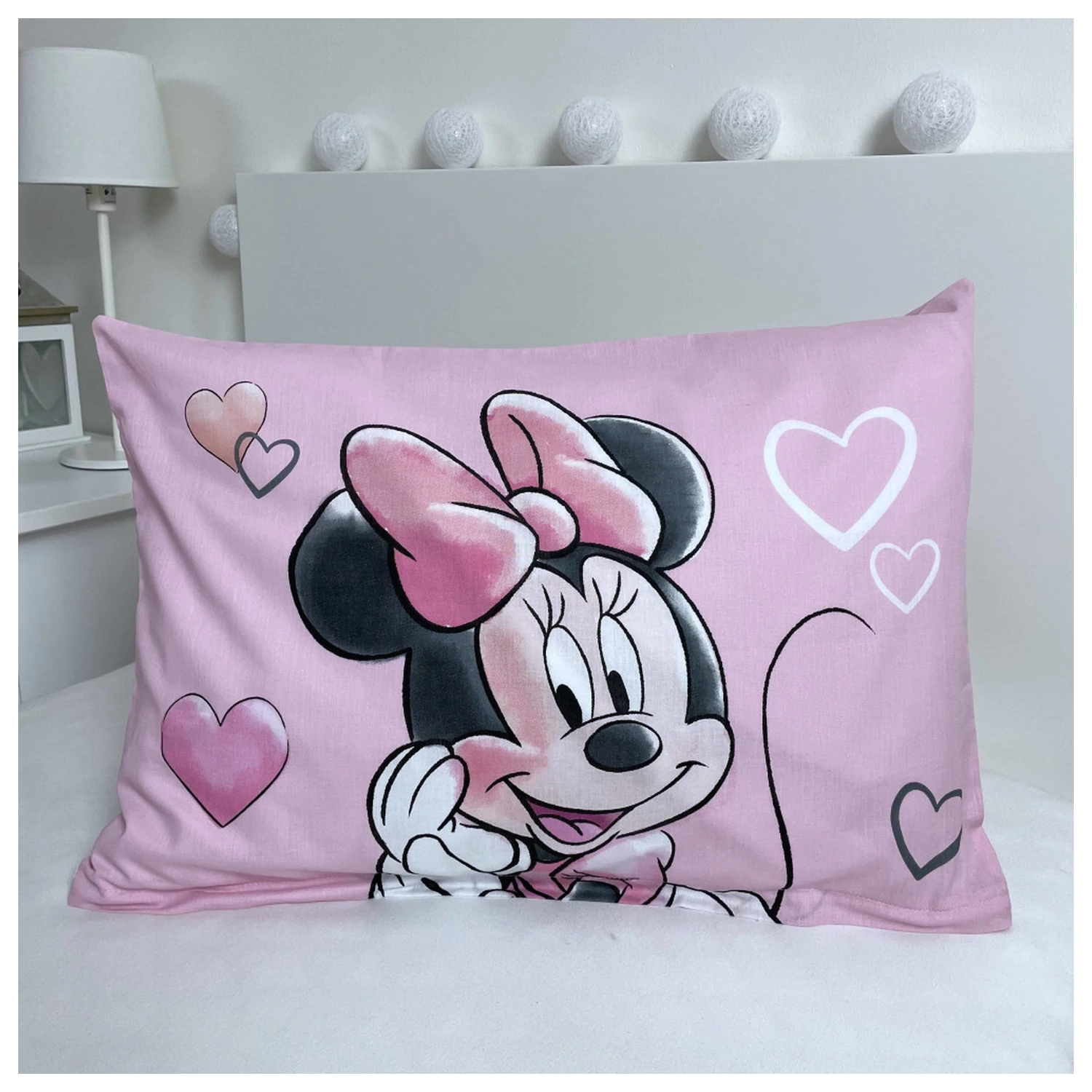 Disney Minnie Powder Pink Kinder, Vorschule Bettbezug Produktfoto