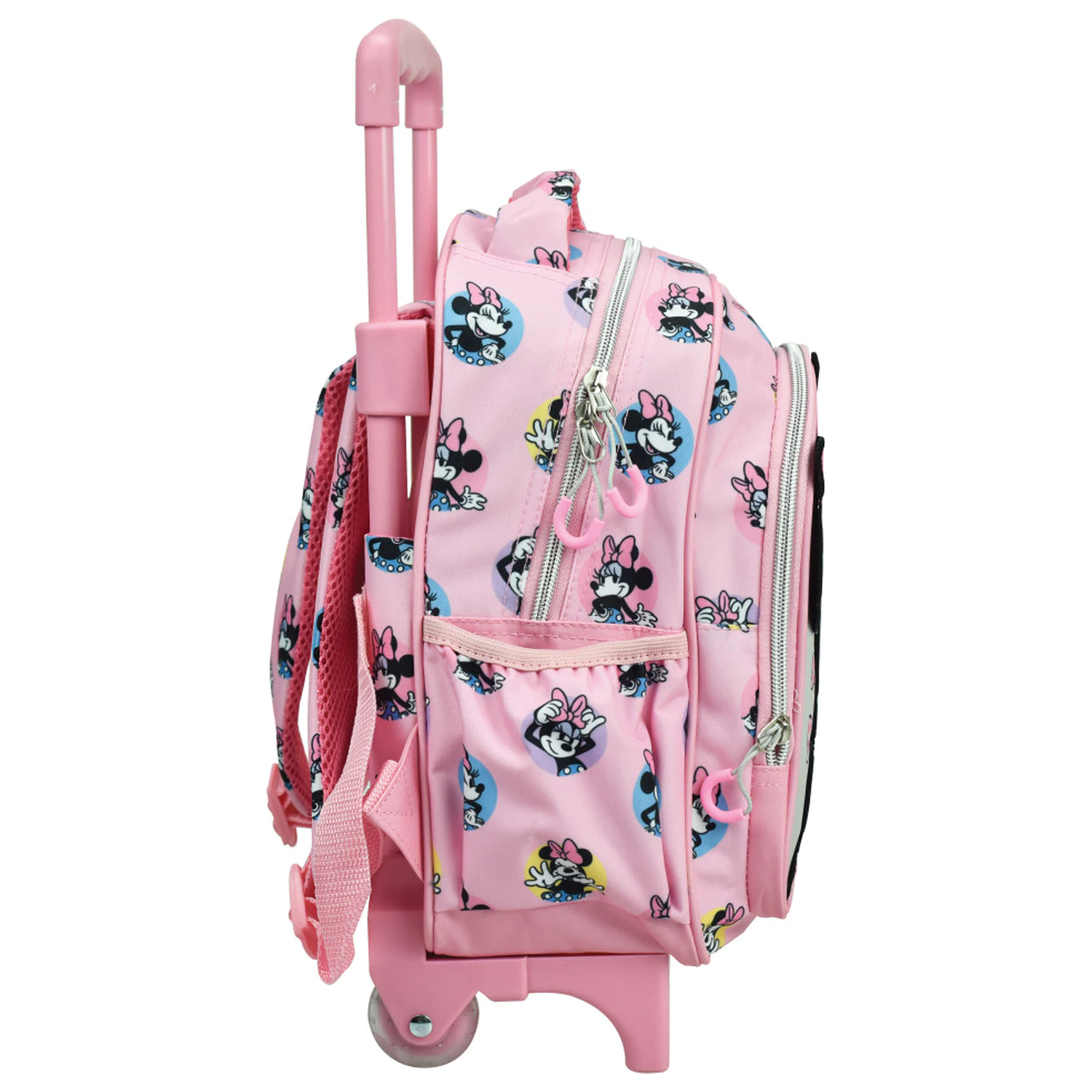 Disney Minnie Pretty in Pink Rollende Vorschulrucksacktasche, Tasche 30 cm Produktfoto