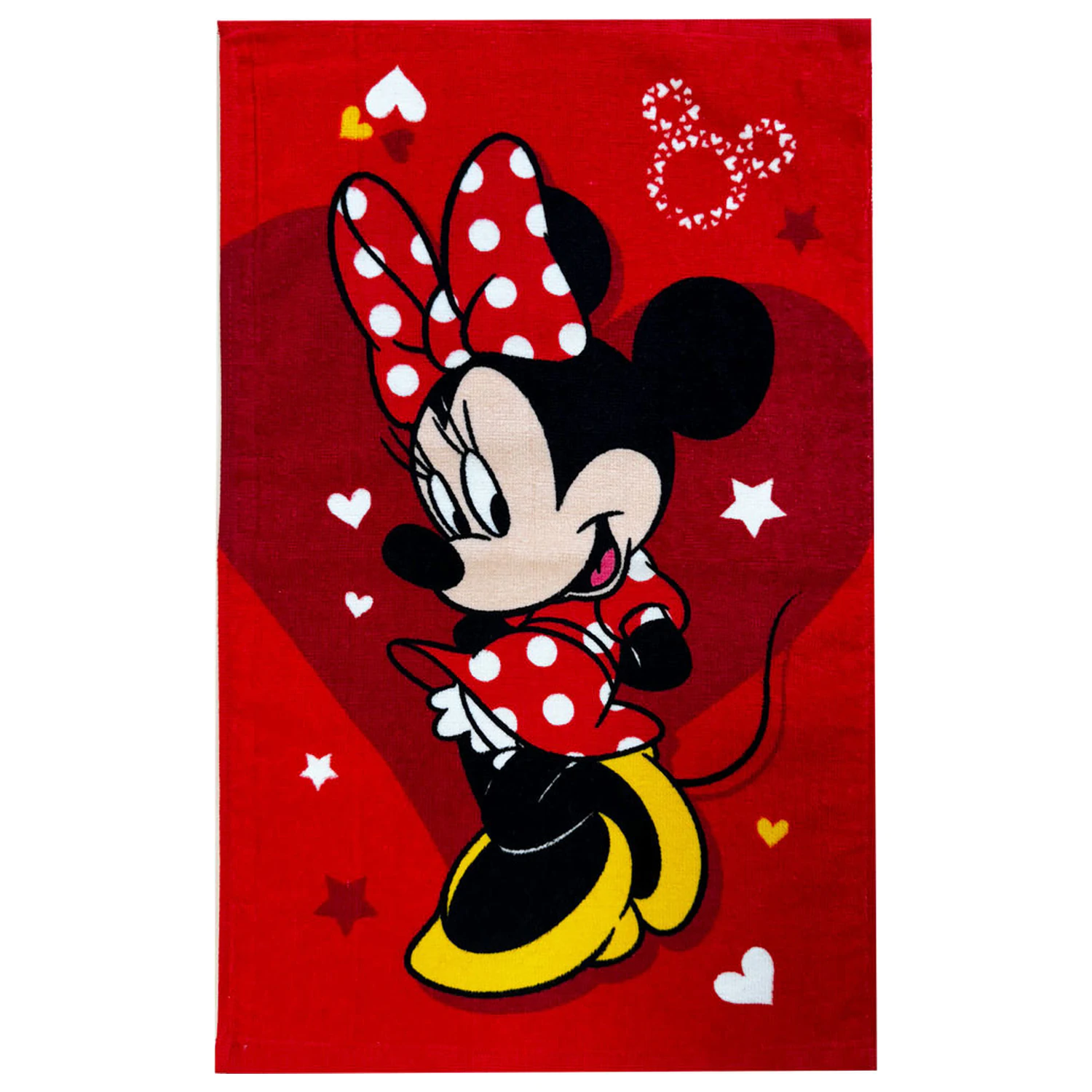 Disney Minnie Pretty in Red Handtuch, Gesichtstuch, Tuch Produktfoto