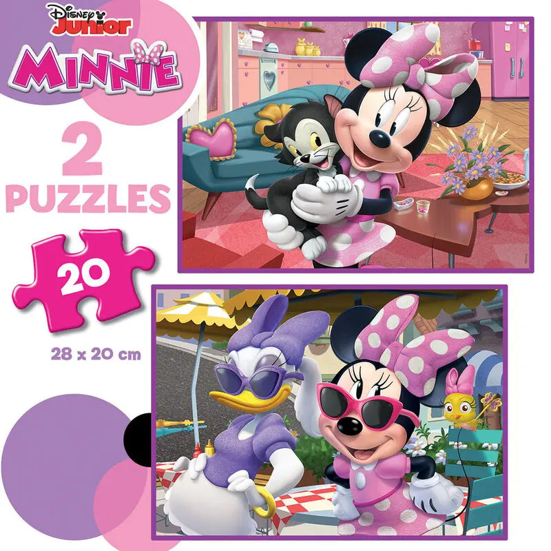 Disney Minnie Puzzle 2x20St Produktfoto