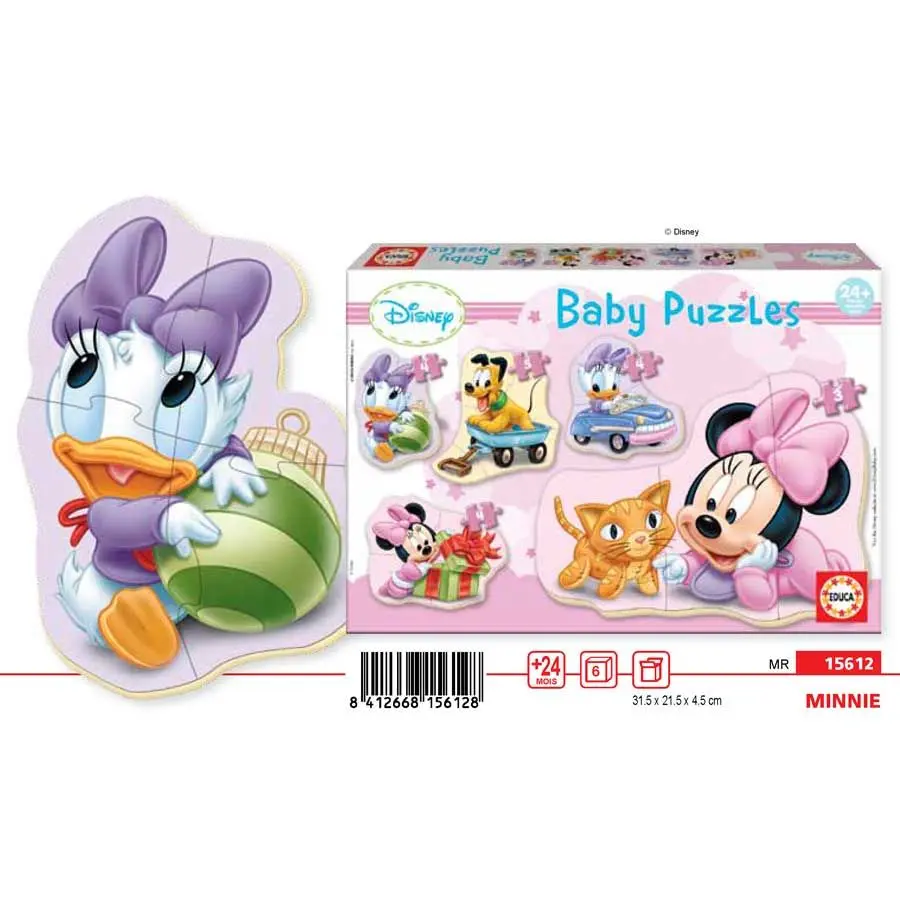 Disney Minnie Puzzle 3-5St termékfotó