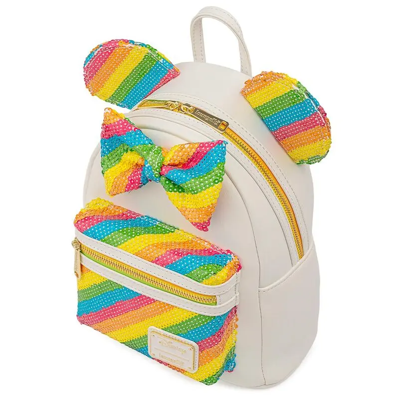 Loungefly Disney Minnie Rainbow Rucksack 26cm termékfotó