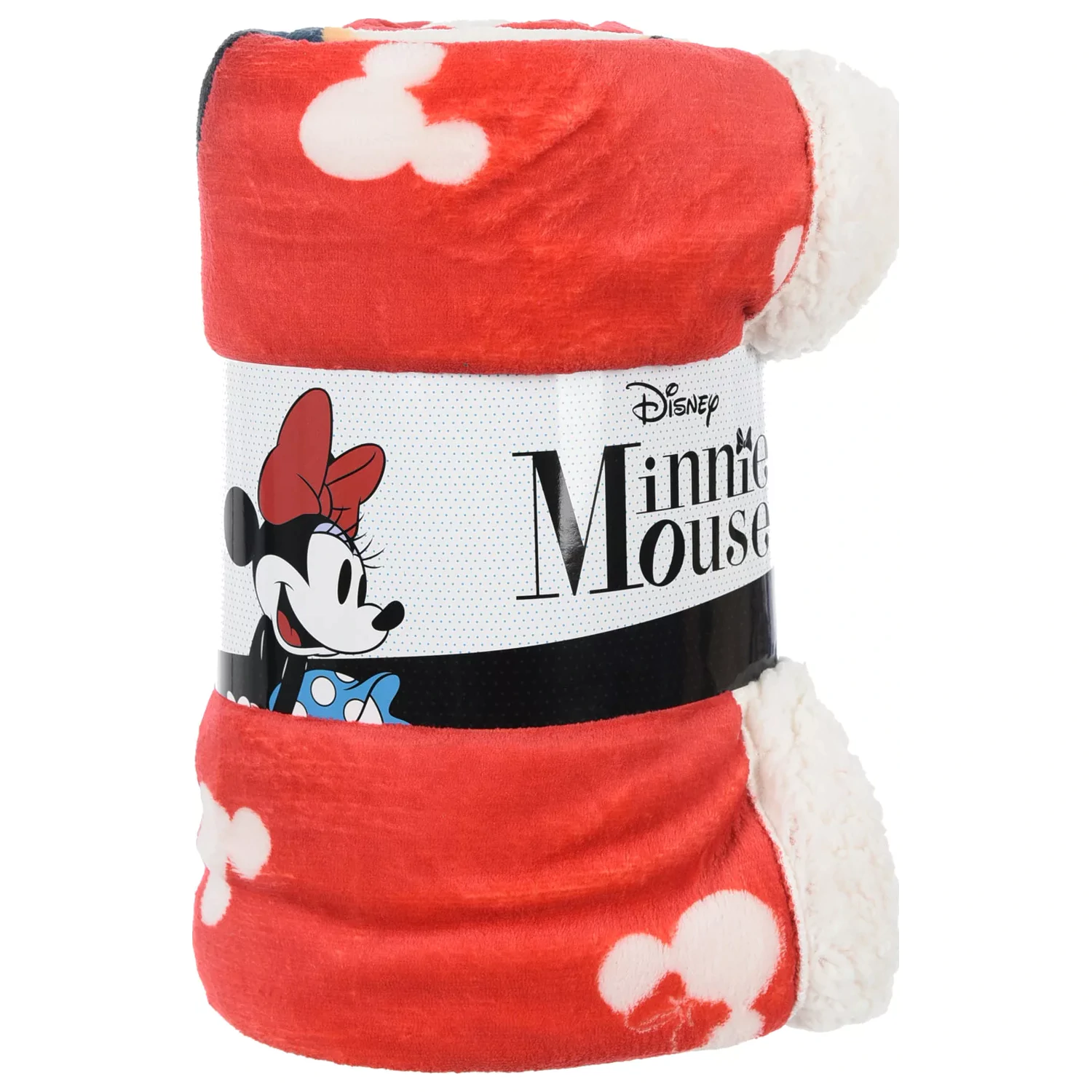 Disney Minnie Red Sherpa-Decke 140x190 cm Produktfoto