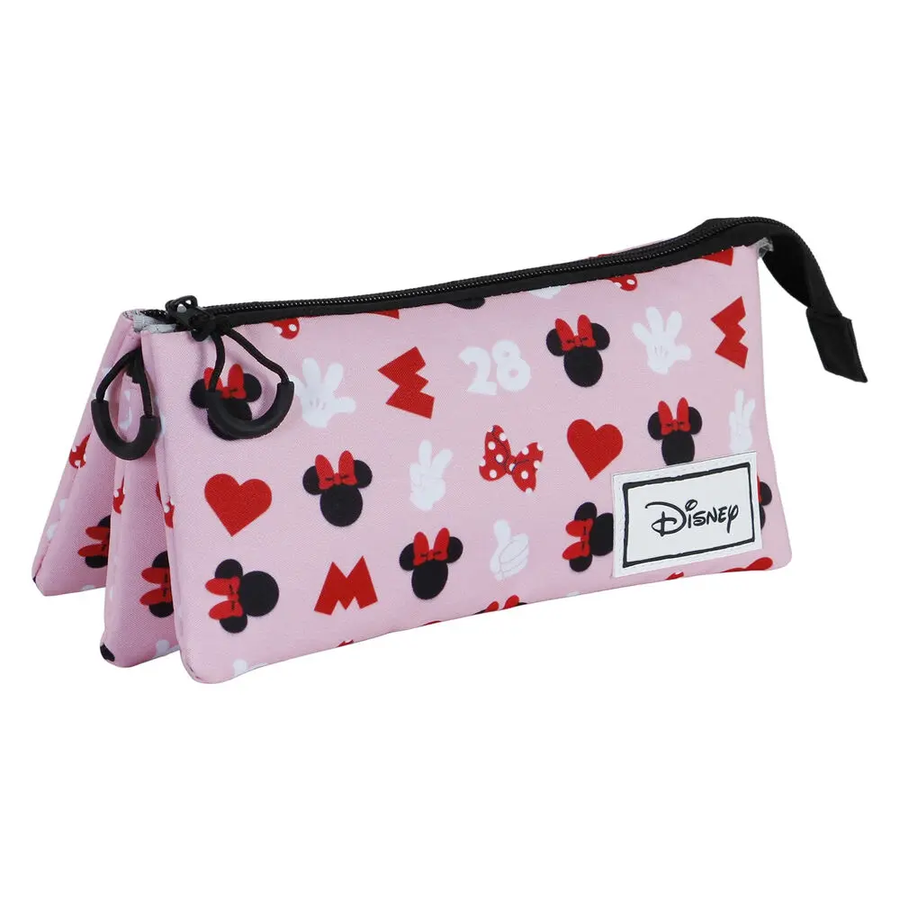 Disney Minnie Pinky Dreifaches Mäppchen Produktfoto