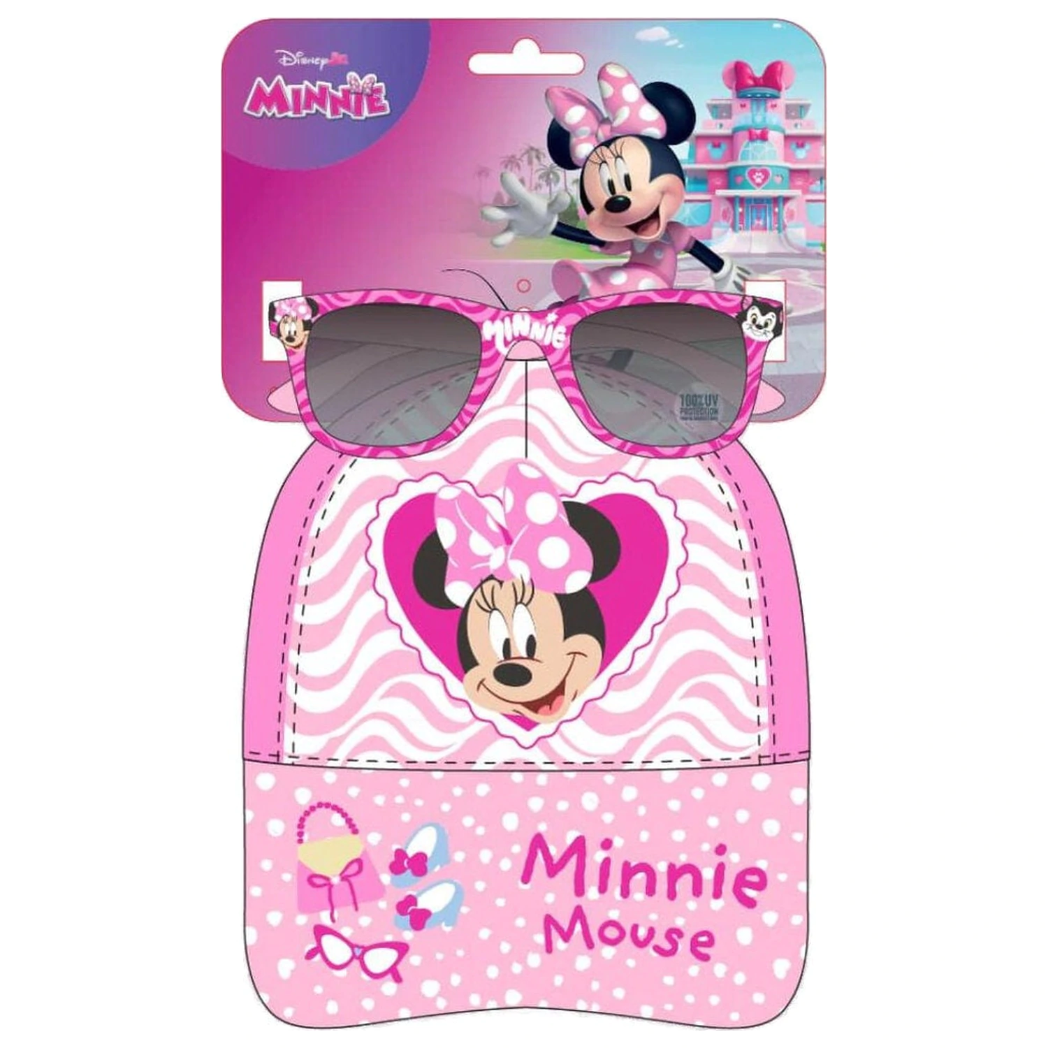 Disney Minnie Cappy + Sonnenbrille Produktfoto