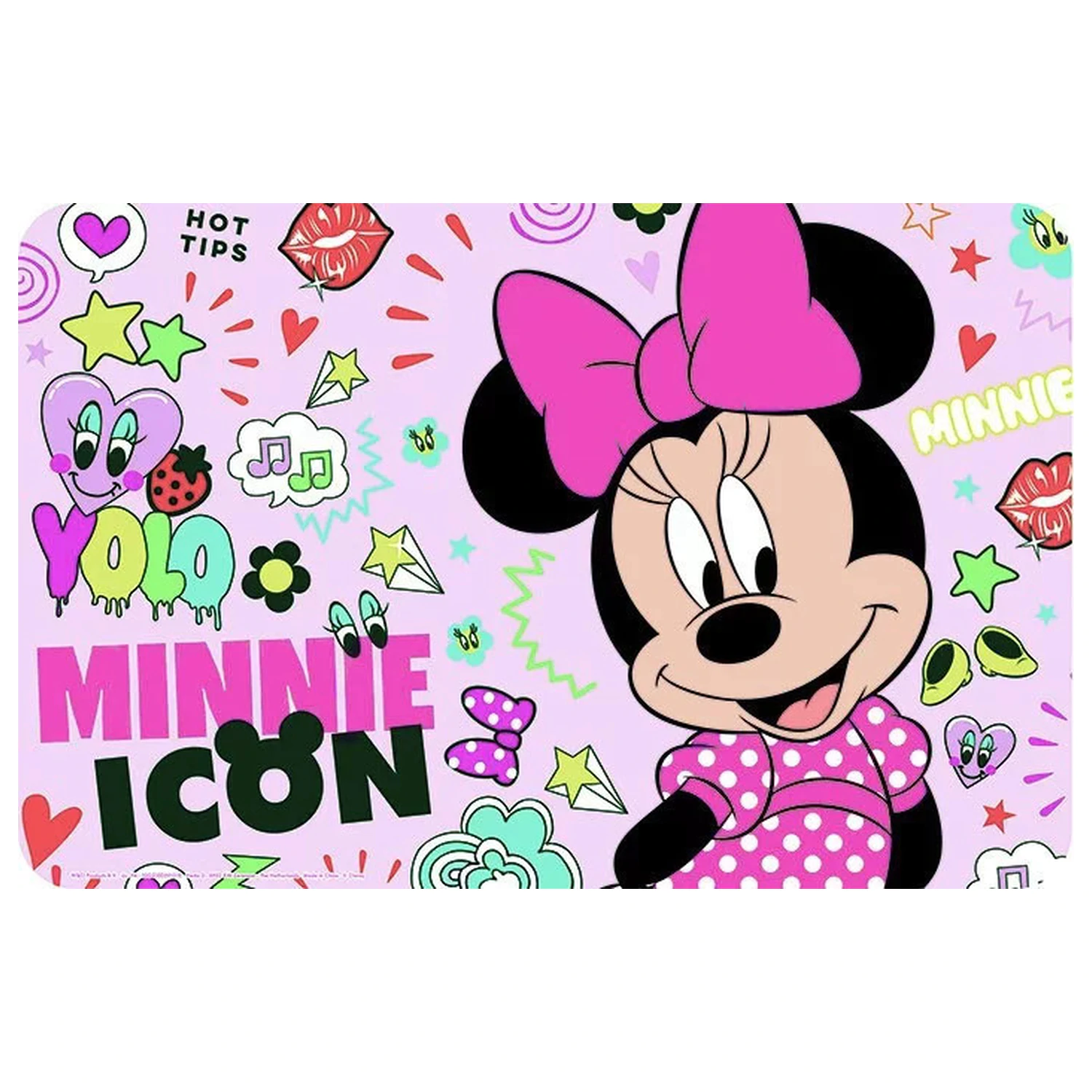 Disney Minnie Mouse She is Iconic Platzset 43x28 cm Produktfoto