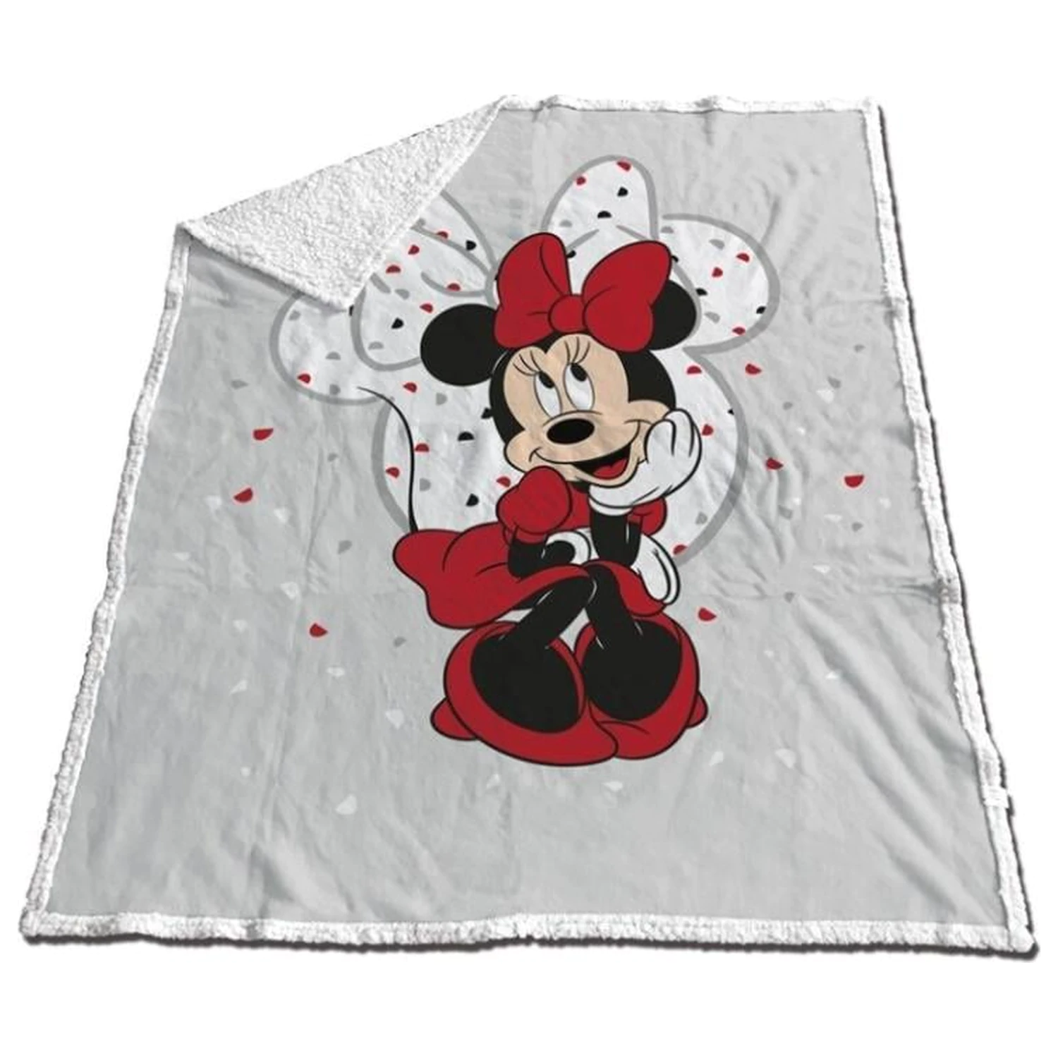 DISNEY Minnie Sherpa Decke 130x170cm Produktfoto