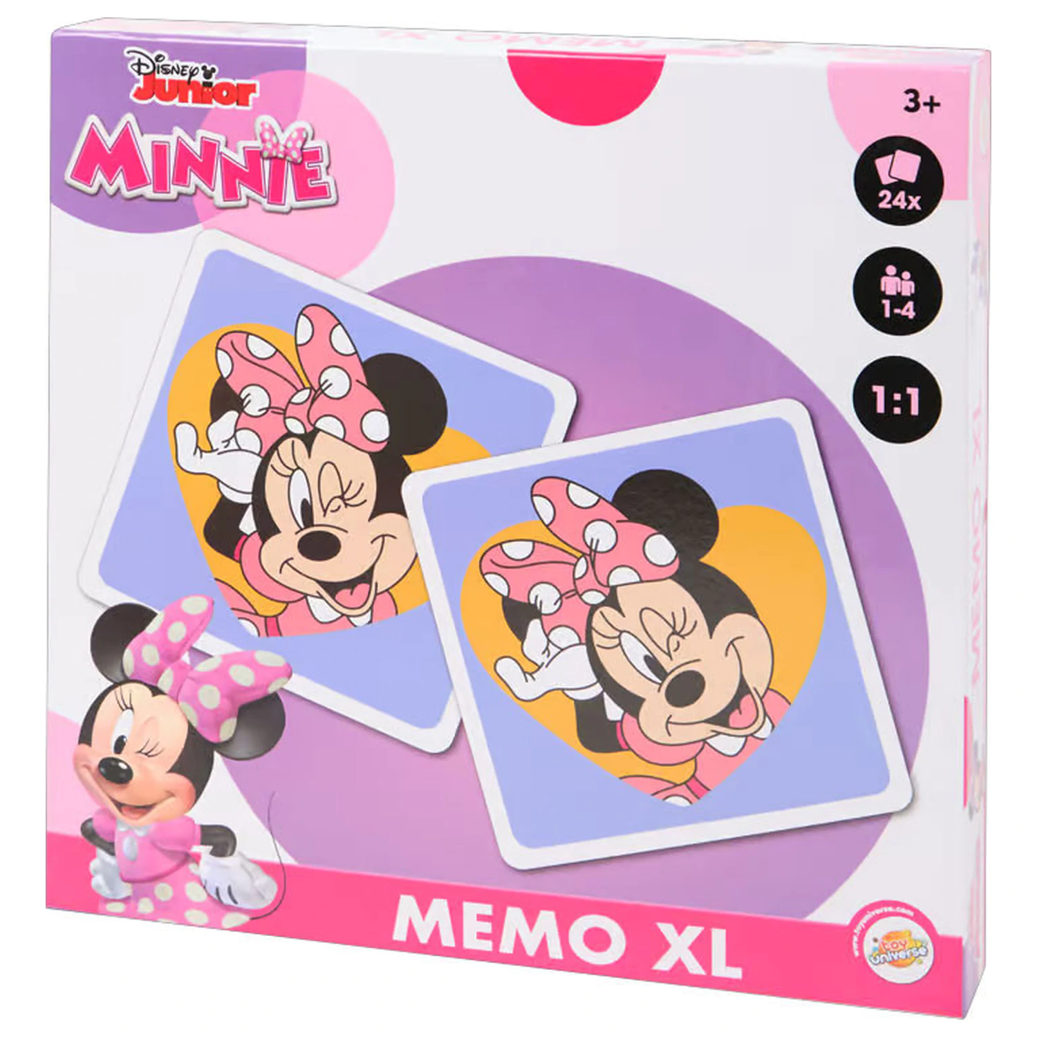 Disney Minnie Smile Gedächtnisspiel XL 24 Teile Produktfoto