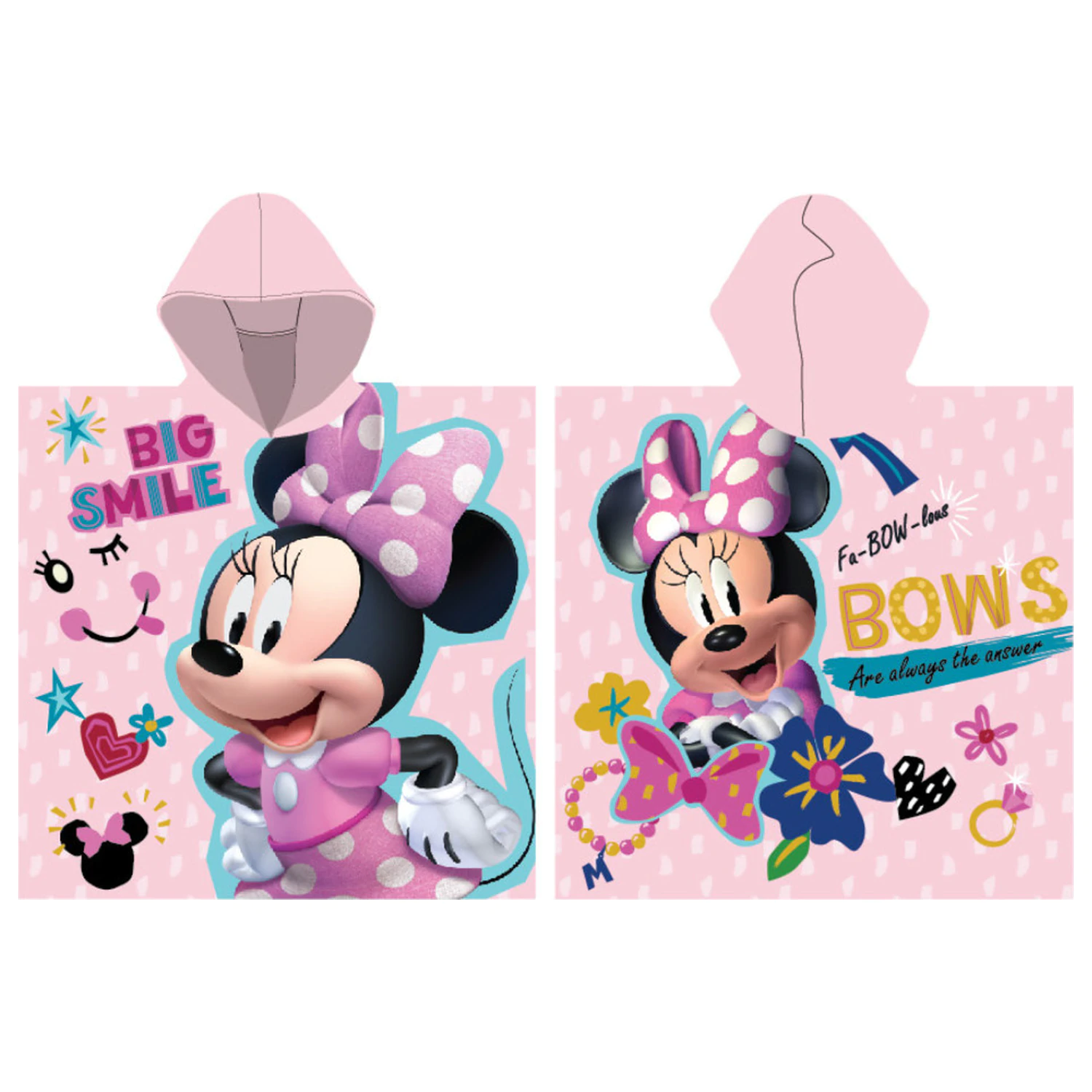 Disney Minnie Smile Strandtuch Poncho Produktfoto